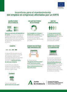 ayuda junta mantenimiento de empleo